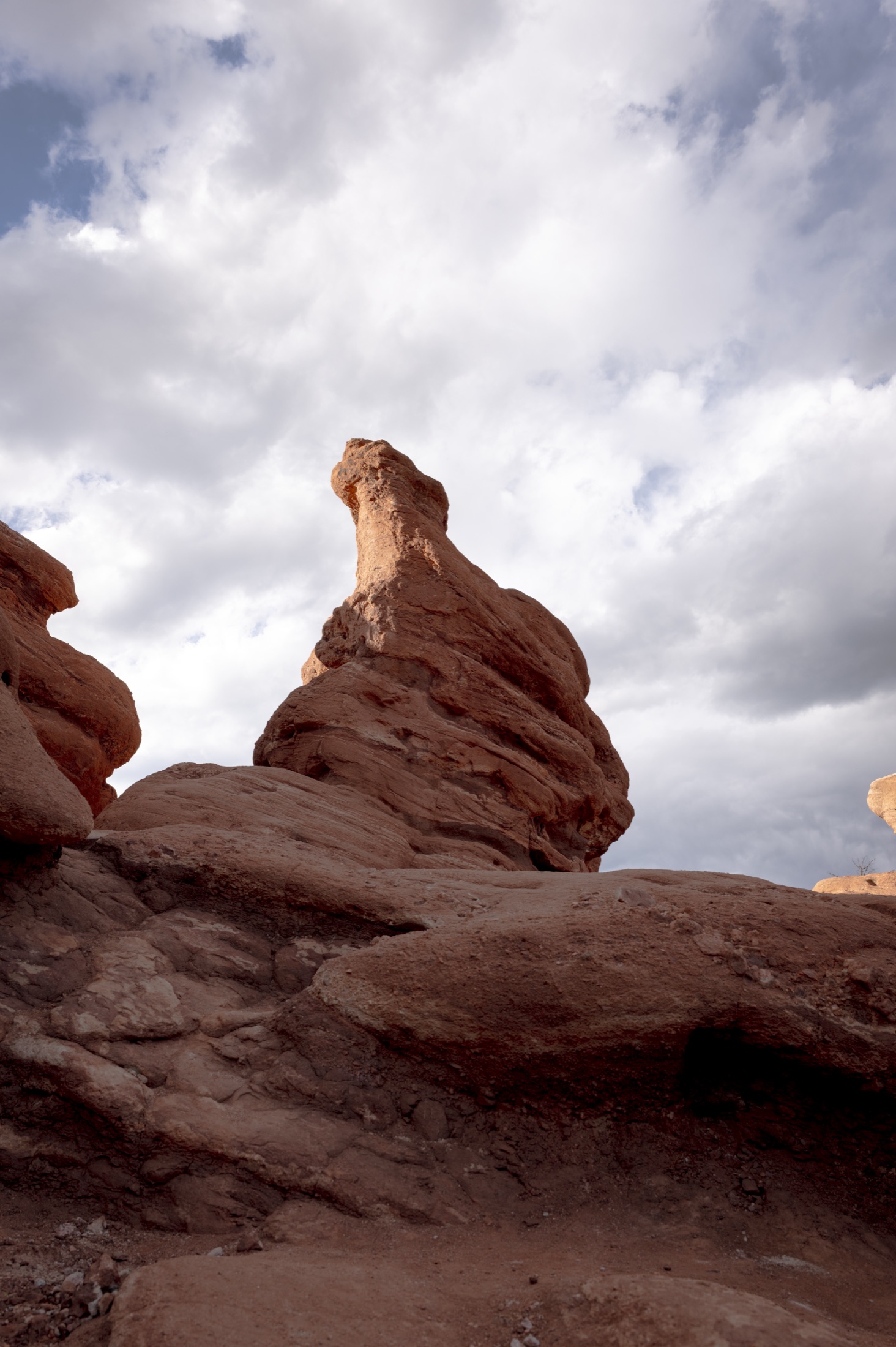 Red rock spire at Garden of the Gods