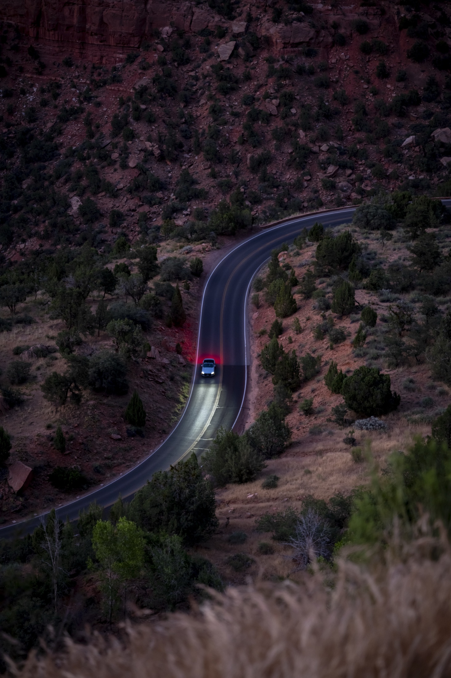 Red-rock switchback